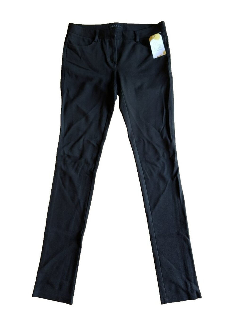Theory Black Skinny Stretch Dress Pants, Size 8